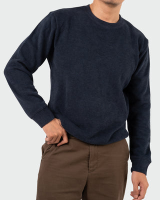 Áo sweatshirt vải CVC mặt mịn Peach-touch