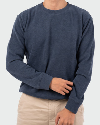 Áo sweatshirt vải CVC mặt mịn Peach-touch