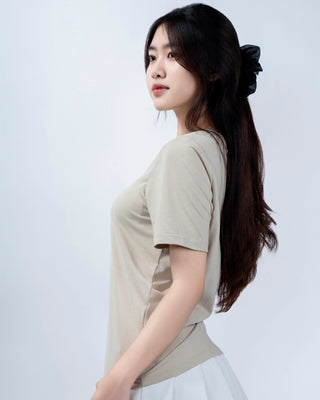 Áo Thun Nữ Co Giãn Dáng Regular