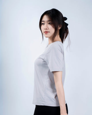 Áo Thun Nữ Co Giãn Dáng Regular