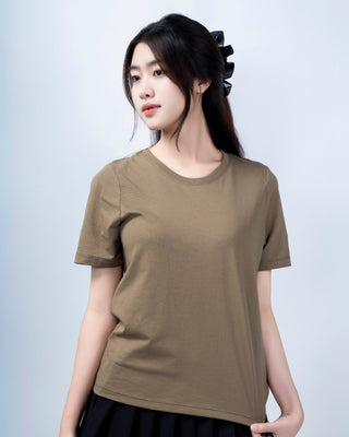 Áo Thun Nữ Co Giãn Dáng Regular