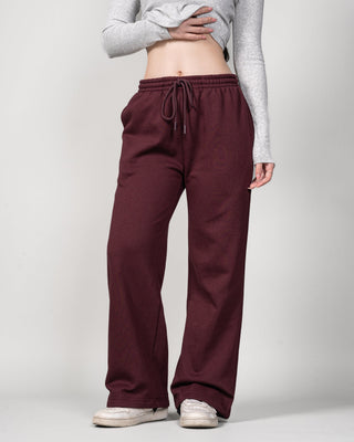 Quần Nỉ Nữ Dáng Rộng Vải Nỉ Bông