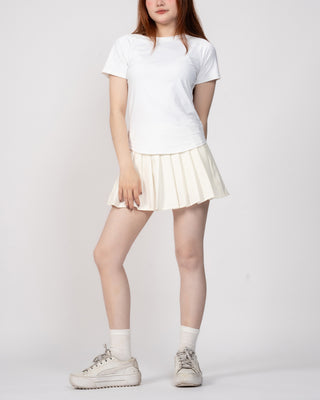 Chân Váy Nữ Xếp Ly Co Giãn