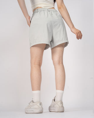 Quần Short Nữ Xếp Ly Co Giãn