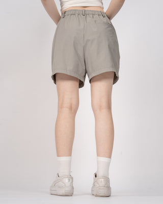 Quần Short Nữ Xếp Ly Co Giãn