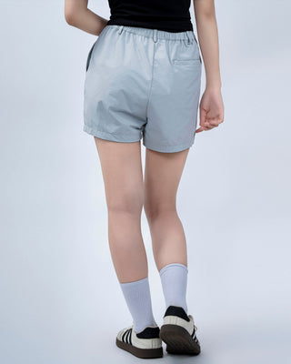 Quần Short Nữ Xếp Ly Co Giãn