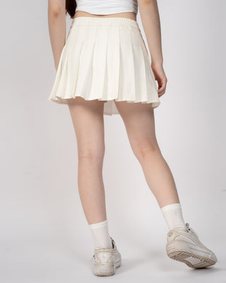 Chân Váy Nữ Xếp Ly Co Giãn