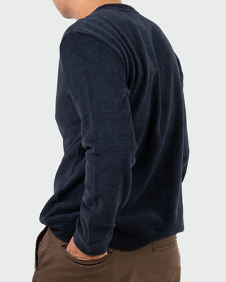 Áo sweatshirt vải CVC mặt mịn Peach-touch