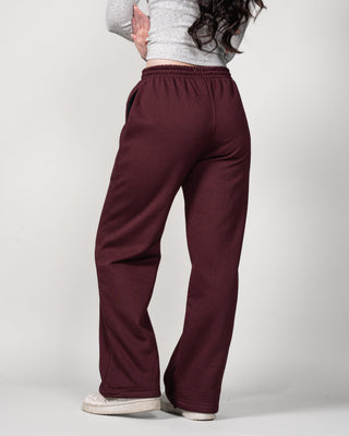 Quần Nỉ Nữ Dáng Rộng Vải Nỉ Bông