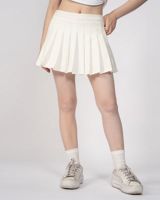 Chân Váy Nữ Xếp Ly Co Giãn