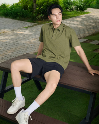 Áo Polo Nam Co Giãn Regular Fit