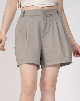 Quần Short Nữ Xếp Ly Co Giãn