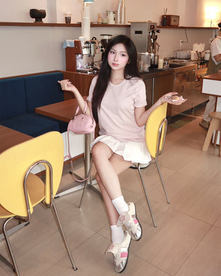 Áo Thun Nữ Co Giãn Dáng Regular