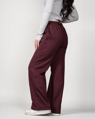 Quần Nỉ Nữ Dáng Rộng Vải Nỉ Bông