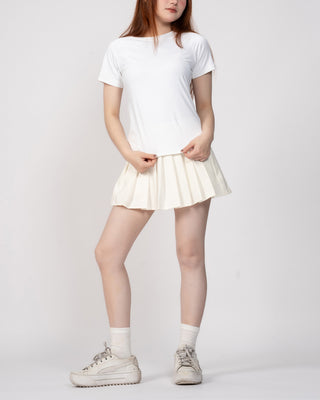 Chân Váy Nữ Xếp Ly Co Giãn