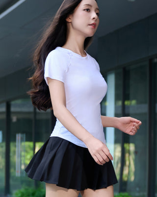 Áo Thun Nữ Vạt Bầu Siêu Co Giãn