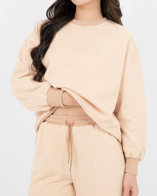 Áo Nỉ Nữ Dáng Rộng