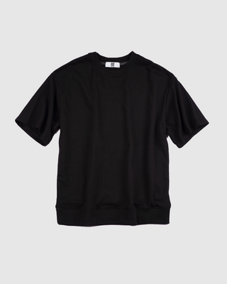 Áo Nỉ Nam Ngắn Tay Dáng Semi-Wide