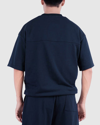 Set Áo Nỉ Nam Ngắn Tay + Quần Short Nỉ Nam