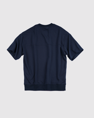 Áo Nỉ Nam Ngắn Tay Dáng Semi-Wide