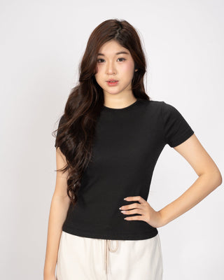 Áo Thun Tăm Nữ Rib Knit