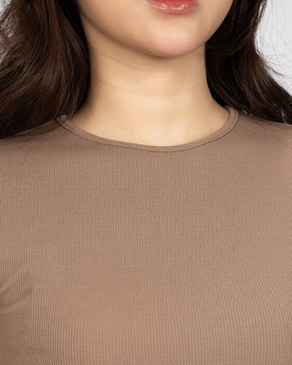 Áo Thun Tăm Nữ Rib Knit