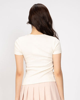 Áo Thun Tăm Nữ Rib Knit