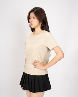 Áo Thun Nữ Co Giãn Dáng Regular