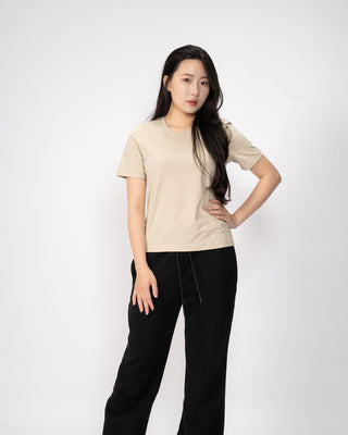 Áo Thun Nữ Co Giãn Dáng Regular