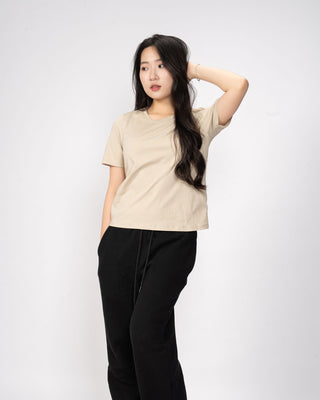 Áo Thun Nữ Co Giãn Dáng Regular