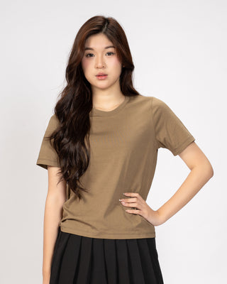 Áo Thun Nữ Co Giãn Dáng Regular