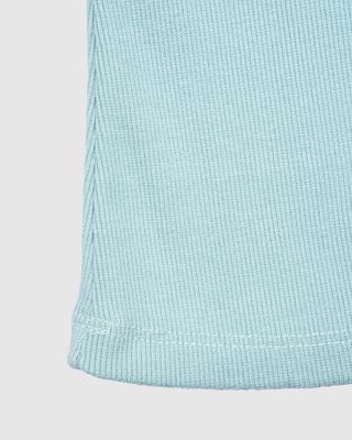 Áo Thun Tăm Nữ Dài Tay Co Giãn Cổ Tròn