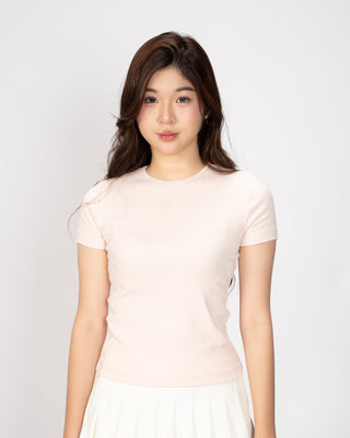 Áo Thun Tăm Nữ Rib Knit