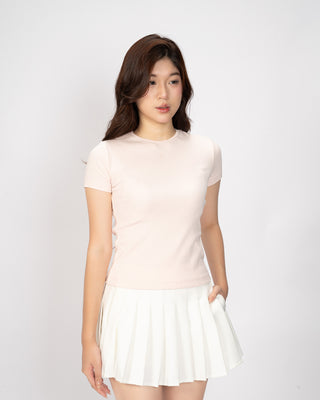 Áo Thun Tăm Nữ Rib Knit