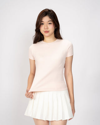 Áo Thun Tăm Nữ Rib Knit