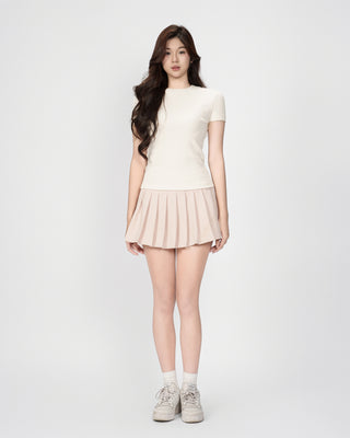 Chân Váy Nữ Xếp Ly Co Giãn