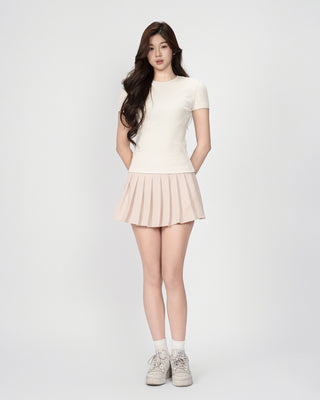 Chân Váy Nữ Xếp Ly Co Giãn