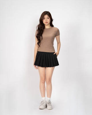 Áo Thun Tăm Nữ Rib Knit