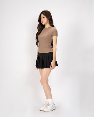 Áo Thun Tăm Nữ Rib Knit