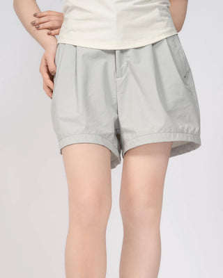 Quần Short Nữ Xếp Ly Co Giãn