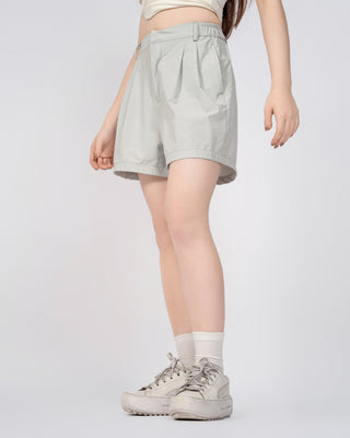 Quần Short Nữ Xếp Ly Co Giãn