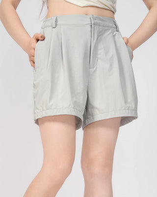 Quần Short Nữ Xếp Ly Co Giãn