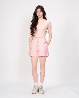 Quần Short Nỉ Nữ Vải Modal Interlock