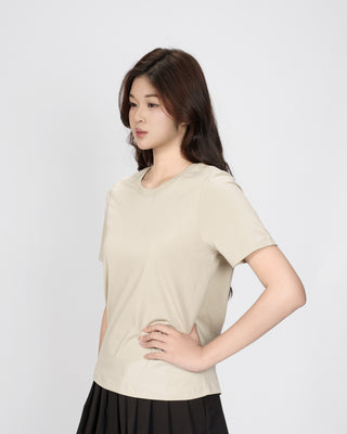 Áo Thun Nữ Co Giãn Dáng Regular