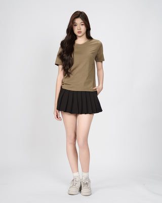 Áo Thun Nữ Co Giãn Dáng Regular
