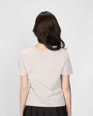 Áo Thun Nữ Co Giãn Dáng Regular