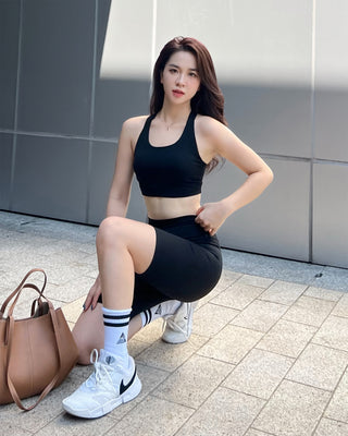 Quần Legging Nữ Dáng Biker