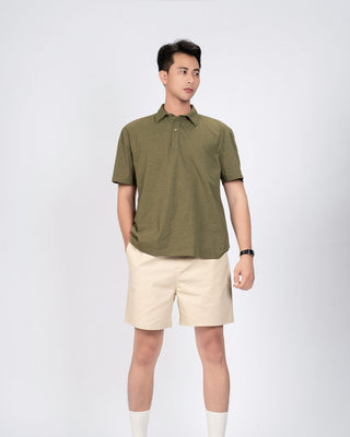 Quần Short Kaki Nam Co Giãn Nhẹ