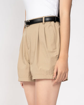 Quần Short Nữ Xếp Ly Co Giãn