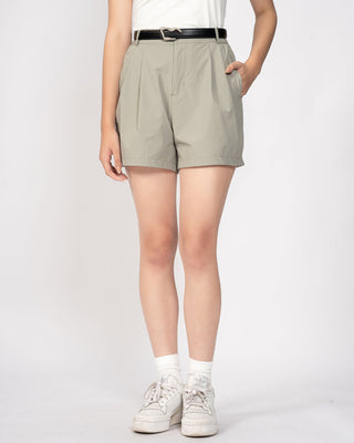 Quần Short Nữ Xếp Ly Co Giãn